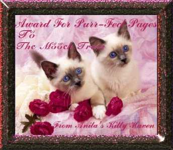 Anita's Kitty Heaven Award