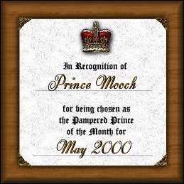 Prince of the Month Award